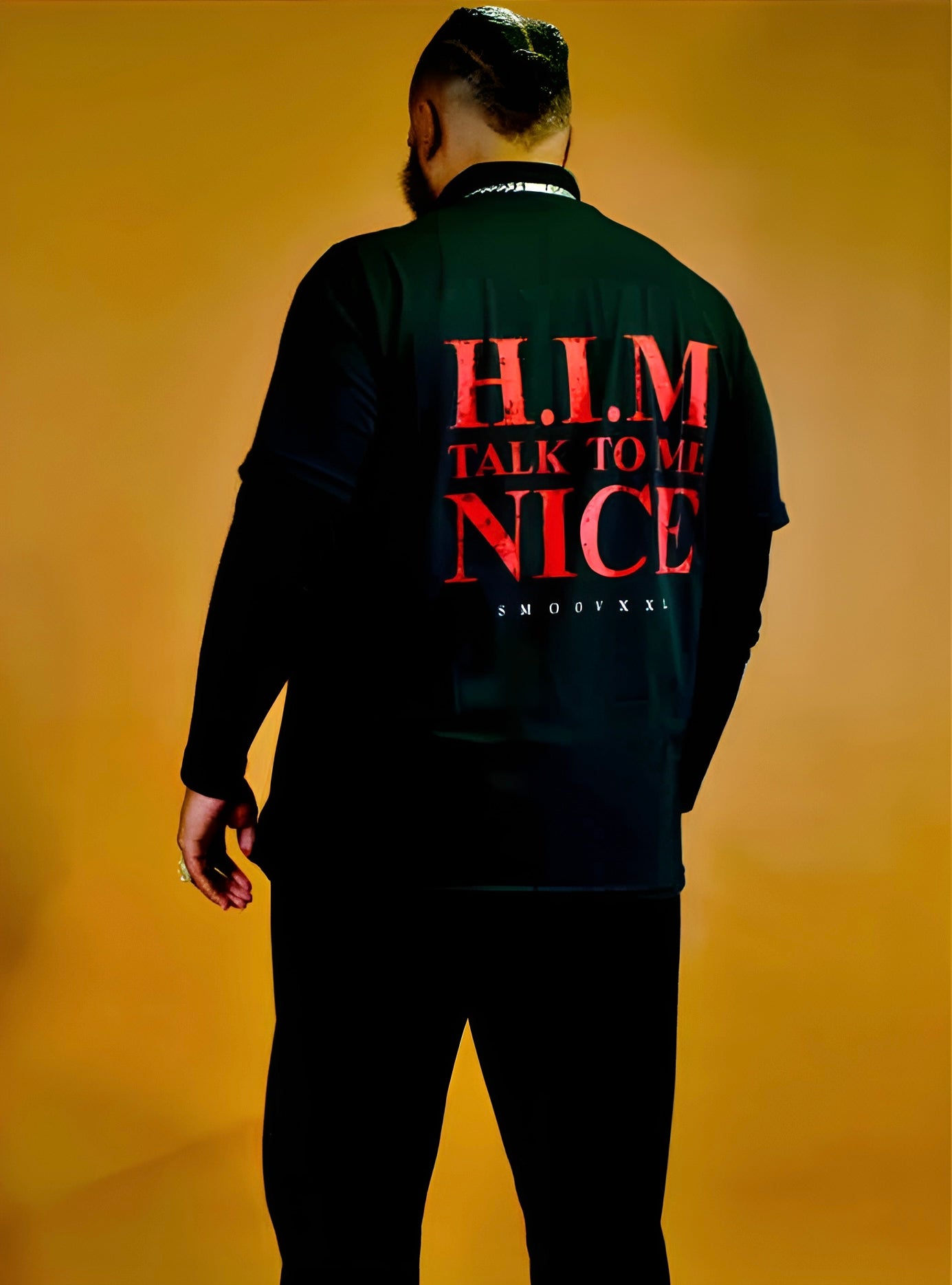 H.I.M TALK TO ME NICE - Premium Lux Tee