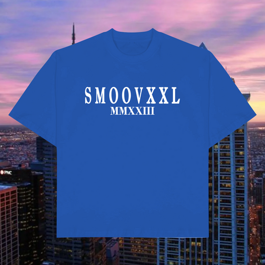 Men's SMOOVXXL Signature Tee (Blue)