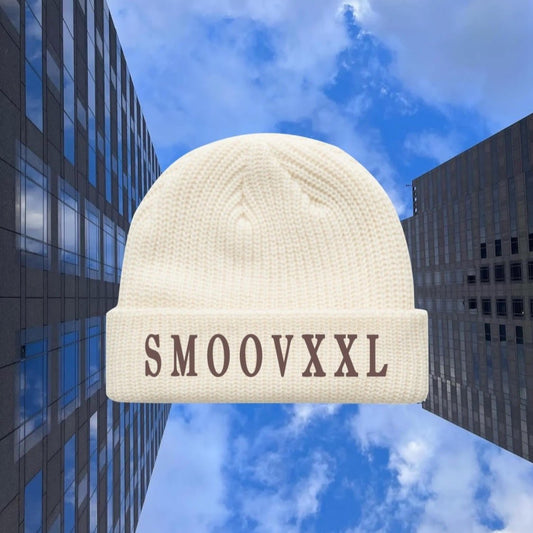 Signature SMOOVXXL Unisex Beanie Hat (Tan)