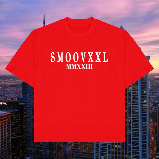 Men's SMOOVXXL Signature Tee (Red)