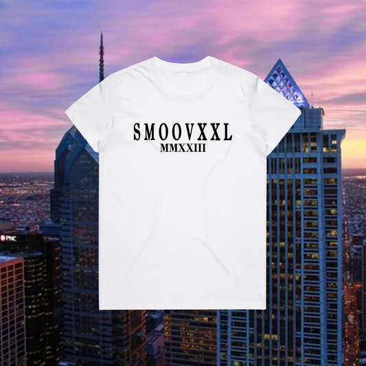 Women's SMOOVXXL Signature Tee (White)