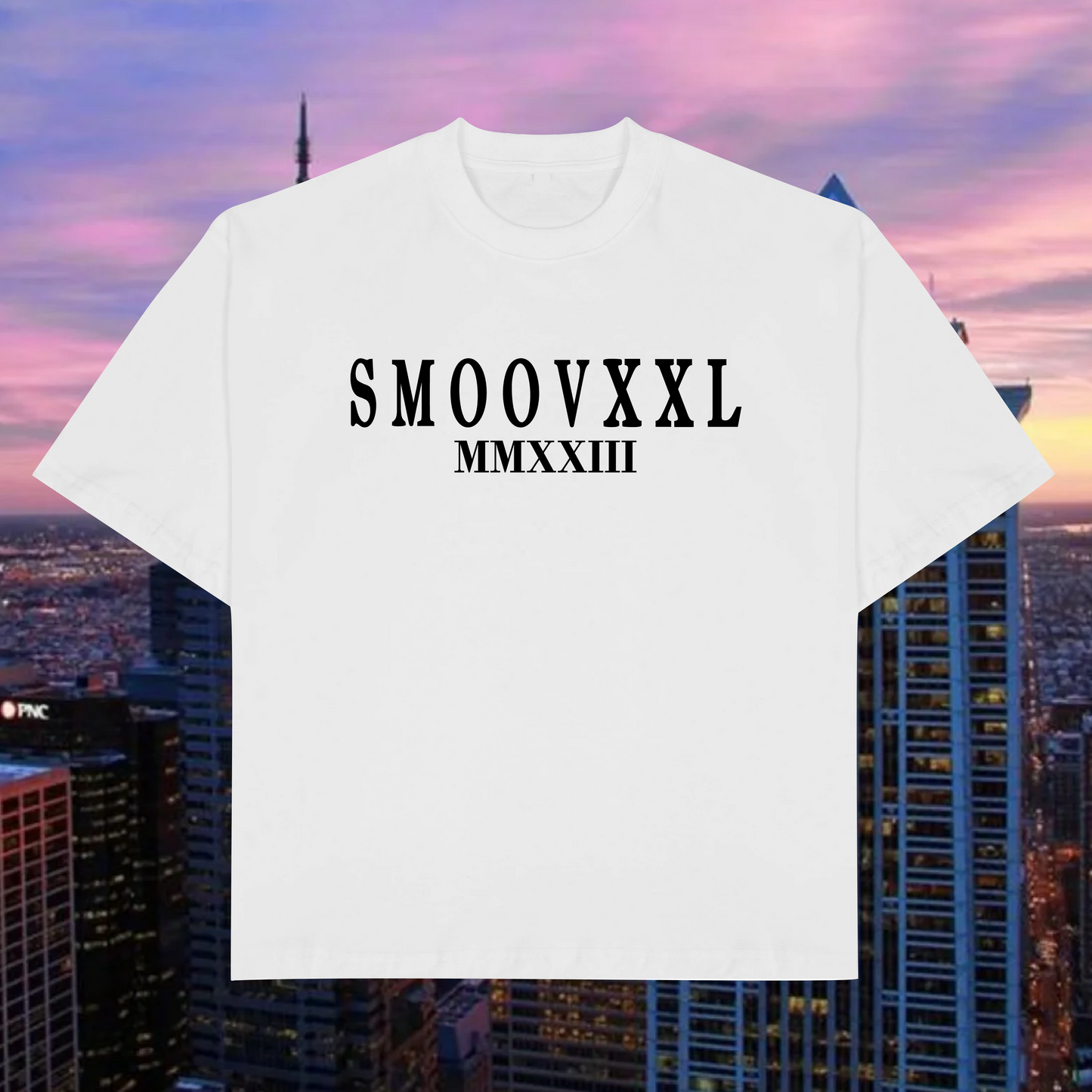 Men's SMOOVXXL Signature Tee (White)